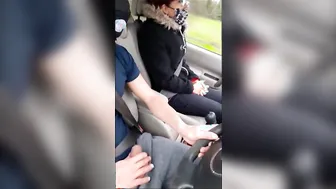 I take a hitchhiker .. I pull out my dick