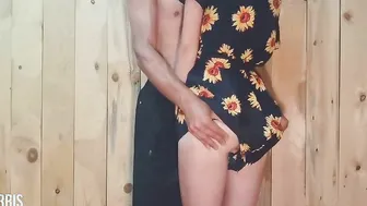 A walk inside the park ended with anal sex on