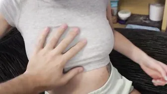 women Gags On A Classmates Dick Nailed Into The Booty And Getting A Anal Cumshot
