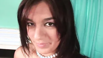 Pov for teenagers Gabriella Romano with interracial boned