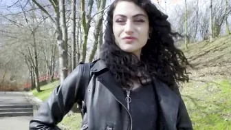 Smalltits alt Beauty ride point of view cock for money after fellatio