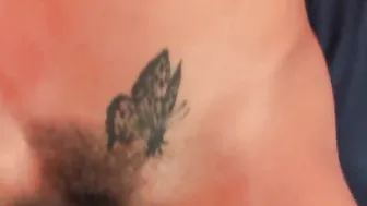 Skinny bushy hispanic pussy reverse cowboy for huge african dick