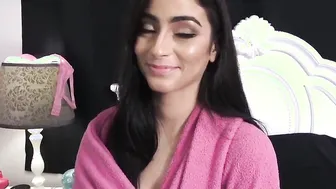 Dark Haired Hottie hispanic Teens Stepsister Jasmine Vega Bribed To Suck My Penis point of view