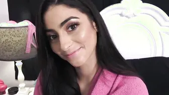 Dark Haired Hottie hispanic Teens Stepsister Jasmine Vega Bribed To Suck My Penis point of view