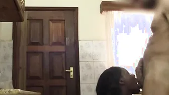 Fucking my african african Ebony goddess GF into the kitchen