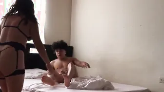 Fill porn video – He Wakes me up to Suck my Penis and I Fill his Face