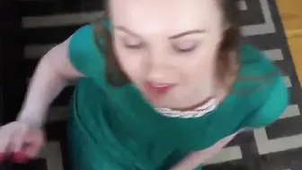 Big Boobed natural pale gigantic butt teenie step daughter River Fox getting banged rough into missionary position by her step daddy pov
