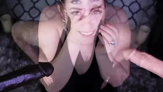 Skank Ex-Wife Surprised With Bukkake JOI