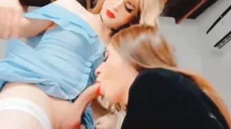 Hot Shemales In A Hot Oral Sex