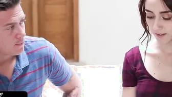 Stepbrother Puts His Penis Into Innocent Bombshell Mandy Muses Asshole To Teach Her How Its Done