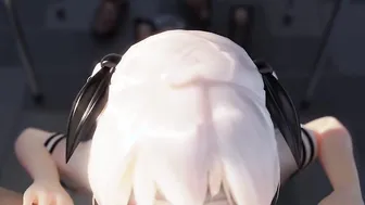 【MMD R-18 yo SEX DANCE】INTENSE LOVELY ORAL SEX SWEET INSANE SATISFACTION BOMBSHELL BUTT 激しいセックス [MMD]