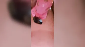 Fucking caged sissyslut