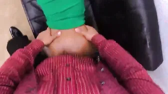 Step Daddy Penis Pumping into African Step Daughter Pussy while Sex