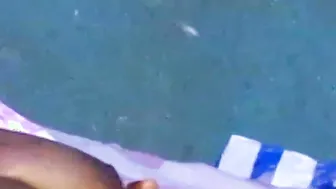 Lusty 19 yo end up fucking herself after dressing the bed
