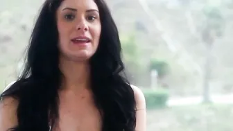 Slender college barely legal Carie Nicole and Raquel Robin go naked for Playboy