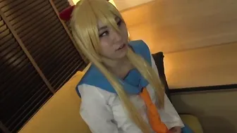 【Hentai Cosplay】 Adorable sch0ol uniform cosgirl give Cutie blow job and make him finished by her hand - Intro
