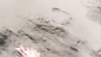 2 randy men drill BBWs butt inside the living room