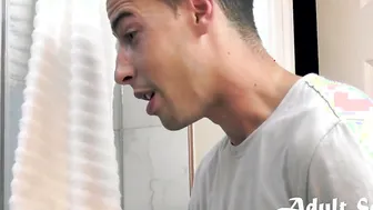 Freaky Sis Kali Roses Ride Her Guy On Restroom Floor After He Caught Her Masturbating
