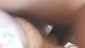 Chubby lifeguard getting her dripping snatch fuck by a fit