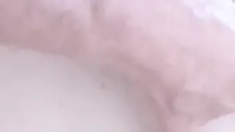 Curly blonde haired and Thick 18 Step Daughter getting screwed doggy style by her step father pov