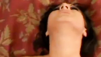 Vulgar pov hispanic dig sucking off and fucking penis