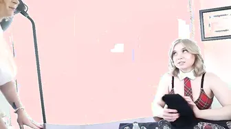 Talented Tongue Sara Jay Licking Kaiia Eves Gorgeous Twat