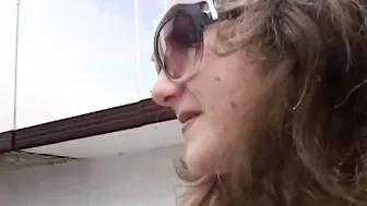 Blonde fucks and blows dick into amateur