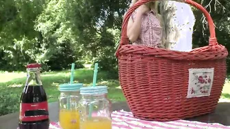 Three Lesbians porn video – 3 Crazy Sexy Lesbians Pounded At Their Goddess Picnic