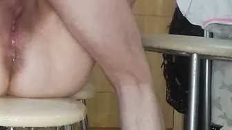 screwed his ex-wife rough into the cunt with squirt and