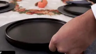 Stepdad Teaches His Step Daughter And Son How To Be Thankful