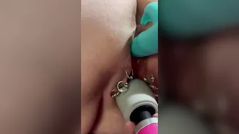 Uk intense pierced bbw cougar sex toy session squirt Finnish