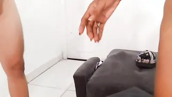 Babe Gets Fucked and Sucks Two Guys Cocks