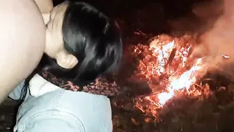 Licked my butt by the fire when friends quit smoking