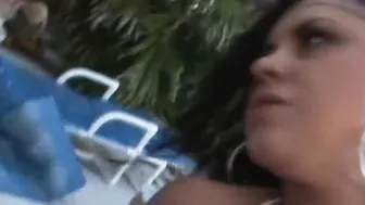 Hispanic suckss and banged ebony penis