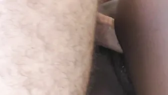 African twat queefing for bwc and cumshot