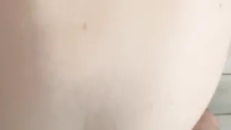 Pregnant Hoe Bent Over Counter Getting Boned into Ginger Asspussy by Thick Penis