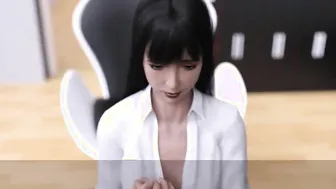 Pantyhoes: Huge Boss Is Fucking And Talking With His Employees Into His Office-Ep four