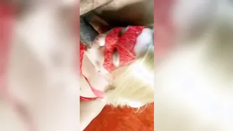 Sexsual Fellatio for his gigantic uncut dick