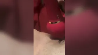 milf gets naked and uses vibrator to squirt (full version on OF)