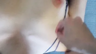 Free Use Home: Gets Creampied on my Yoga Mat.