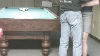 KYNew Boned Over the Pool Table at the Bar