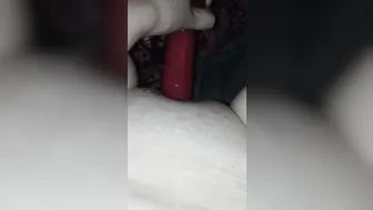 Having Fun with my vibrator part two