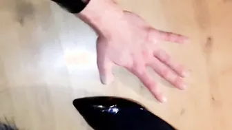 Sub worships Dom Nikas irresistible legs
