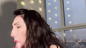 Mom notices neighbors boy watching her inside the shower