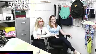 ShopLyfer - Three's Company And Four Is A Crowd! Taboo Security Cam Footage Of Hot Girls Getting Fucked