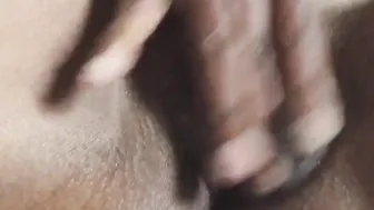 Black hot solo old twat masturbation part two
