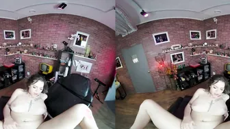 VR BANGERS Big Boobed 19 Year Old Skank Is Determined To Suck Your Dick VR Porn