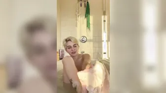 Bath Tub time with Skye