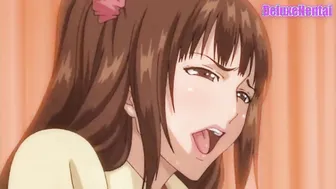 Uncensored Cartoon milf into School Uniform Fuck Innocent Friend while her Son