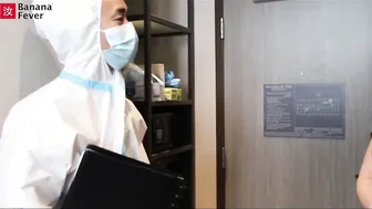Blonde Bimbo Fucks The Doctor For The COVID Cure